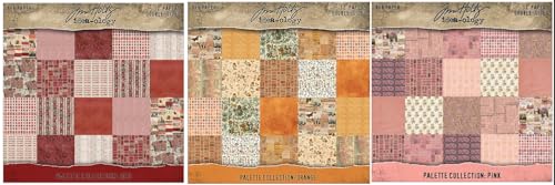 Tim Holtz Idea-ology Palette Paper Bundle, Spring 2026 Release, Red