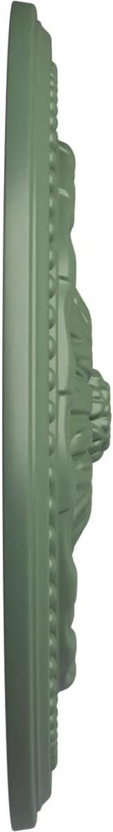 15 3/4"OD x 1 7/8"P Chester Ceiling Medallion (Fits Canopies up to 2 1/4"), Hand-Painted Athenian Green