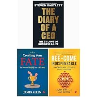 The Diary of a CEO, Creating Your Fate & Bee-come Indispensable 3 Books Collection Set