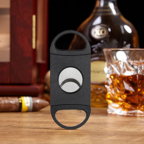 Cigar Cutter Double Blade Guillotine Portable Double Stainless Steel Blade Cigar Clippers Tool 10 Pack - Image 3