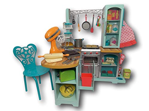 18 doll kitchen set