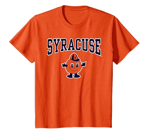 Kids Syracuse Orange Kid's Mascot Team Color Officially Licensed T-Shirt