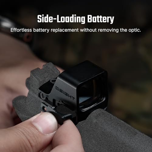Image of Osight C Micro Dot Sight, 3 MOA Dot & 32 MOA Circle Reticle, 407c /507c Footprint Open Reflex Sight, Parallax-Free Durable Sights for Full-Sized Setups-Red /Green Dot Options