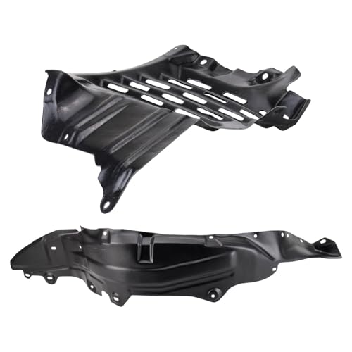 Image of TRQ Inner Fender Liner Set Compatible with 1999-2000 Mazda Miata MA1249122 MA1250111