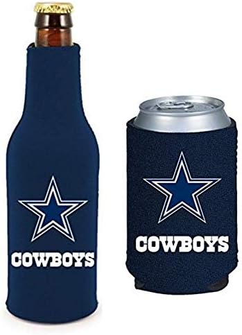 Football Can & Bottle Holder Insulator Beverage Cooler
