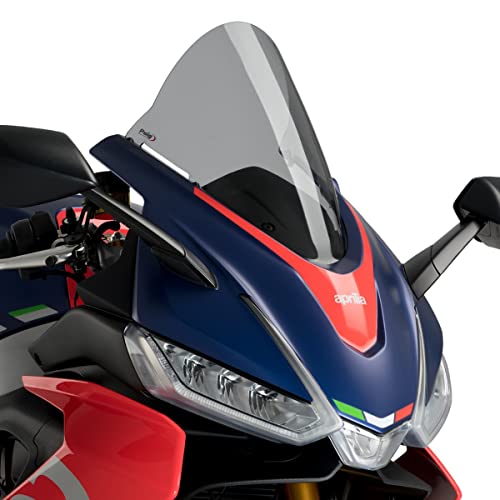 Racingscheibe R kompatibel mit Aprilia RS 660 21-25 rauchgrau Puig