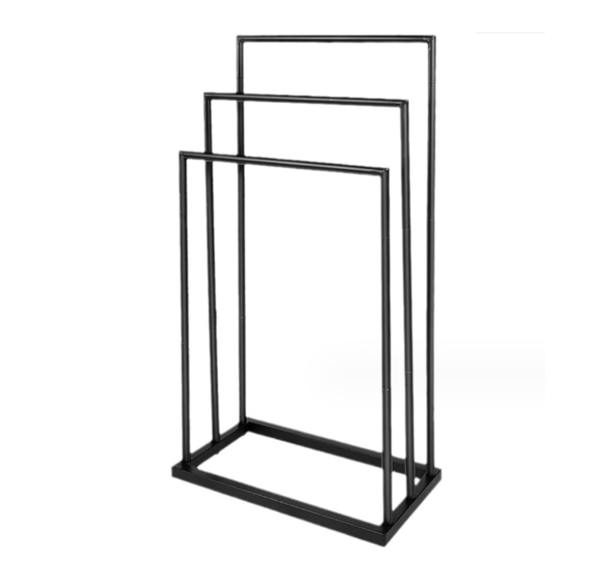 Toallero De Pie Toalleros Independientes De 3 Niveles para Baño, Soporte De Toalla Grande, Toallero De Metal Toalleros