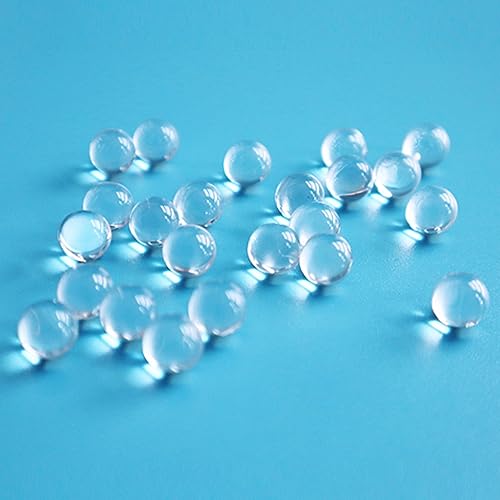Image of 3 /4 inch Solid Clear Acrylic Balls 0.75 inch + /-0.005 inch, Diameter 19mm Transparent PMMA Resin Spheres (20)