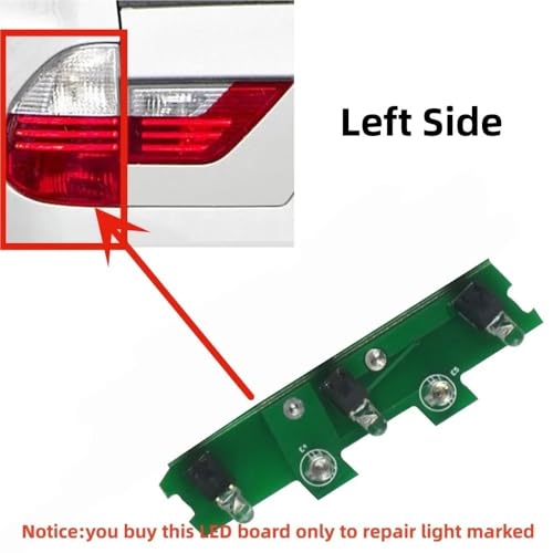Módulo DRL con placas de reparación de luces traseras estables para X3 E83 derecho B 2