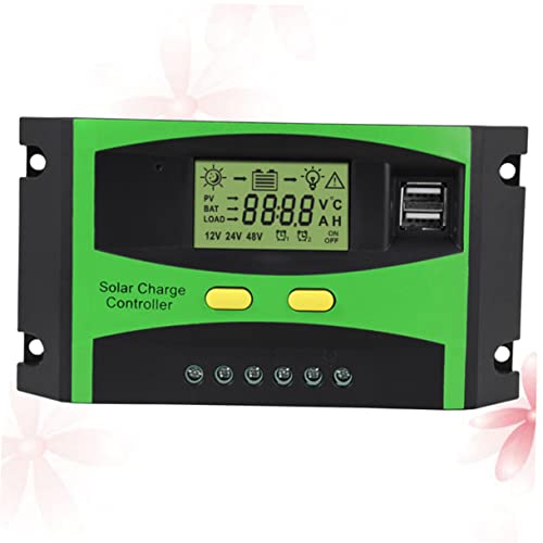 Régulateur de charge solaire 30A écran LCD double USB Milisten contrôleur batterie