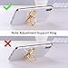 PZOZ Metal Cell Phone Finger Ring Stability Holder Back Stand Collapsible Hand Grip Knob Loop Car Mount Hook Kickstand 360 for iPhone Samsung Galaxy Mobile Cute Accessories (Gold)