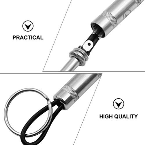 VILLCASE 2Pcs Chaveiro de Plugue de Guitarra Chaveiro de Amplificador de Guitarra Chaveiro 6. 35Mm C