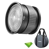 Godox FLS8 Fresnel Lens with Bowens Mount for Godox SL60W VL150 SL150II SZ150R SL200II SZ200BI Spotlight for Aputure LED Lights and Other Bowens Mount Continuous Lights (Adjustable Beam Angle 10-40°)