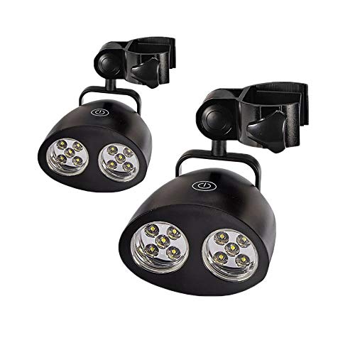 GUO Bbq Light, 360° Rotation Portable Rechargeable Night Emergency Lights for Outdoor Barbecue Camping 3 Brightness Levels