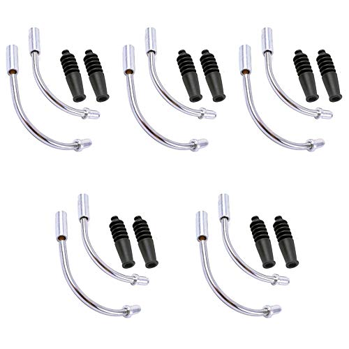 Gativs 5 Conjuntos Cable de Freno de Bicicleta Tubo de Freno de Bicicleta Guía de Freno de Bicicleta Carcasa de Cable de Freno de Bicicleta Guía de V Brake Accesorios para Bicicleta