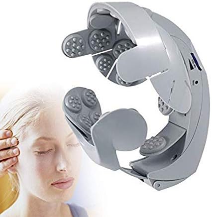 Relax Brain Acupuncture Points Stress Release Easy-Brain Massager Machine Vibration Massage