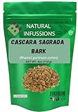 Loose Tea Cascara Sagrada Bark 4 oz (113g) | Rhamnus purshiana | Wildcrafted Herbal Tea | Resealable Bag | 100% All Natural, non-GMO, Gluten-free.