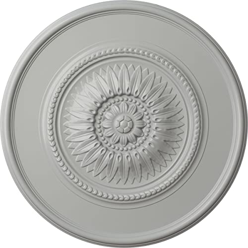 Ekena Millwork CM29WGFRF Wigan Ceiling Medallion, Frost
