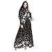 Meijunter Vestido Largo de Mujer Musulmana con Hijab - Abaya Estampado Floral...