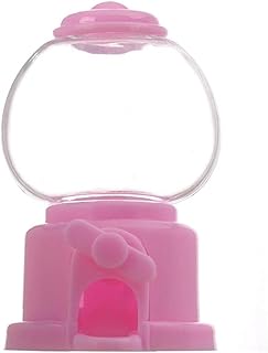 TOSSPER 1pc Children Candy Machine Plastic Mini Gumballs Dispenser Kids Kindergarten Gift