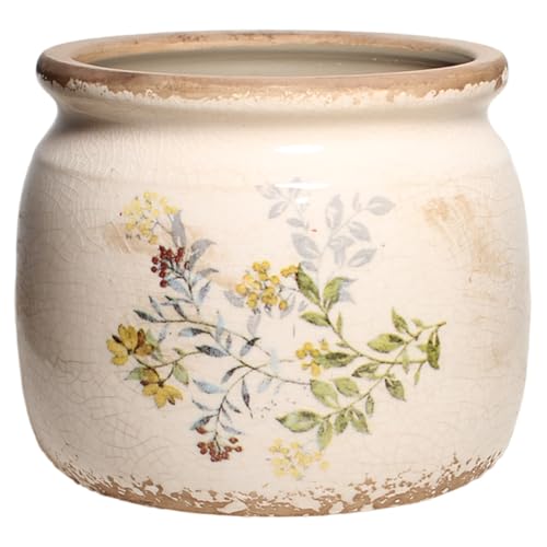 Xiaan Jiaju Pots for Plant, Cottage Rustic Clay Ceramic Tabletop Flower Pots, 6.29'' Plant Pots...