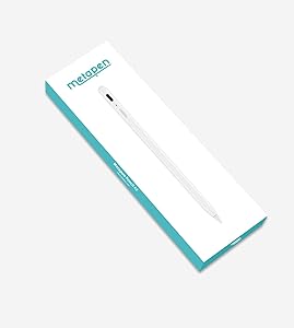 Metapen Pencil A8 for Apple iPad 2018-2025, (2X Faster Charge), Tilt Sensitivity, Pixel Precision, Stylus Pen for iPad 11/10/9/8/7/6th Gen, Pro 12.9/11/13-inch M4, Air 3/4/5/M2/M3, Mini 5/6th, White