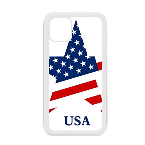 Coque iPhone 12 Pro Max drapeau américain blanc évitez les rayures avec style