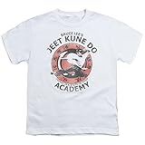 Bruce Lee Jeet Kune Youth T-Shirt, Youth Medium White