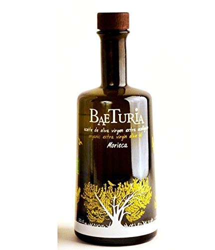 Baeturia - Aceite de Oliva Virgen Extra Ecológico - Variedad Morisca - Botella Vidrio 500ml Cover