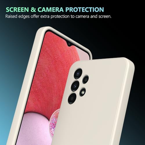 Image of for Samsung Galaxy A13 4G Case White, Scratch Resistant with Soft Touch, Slim Thin Phone Cover for Samsung Galaxy A13 4G