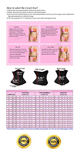 Luvsecretlingerie Heavy Duty 26 Double Steel Boned Waist Training Cotton Underbust Tight Shaper Corset #8499 #TOP4