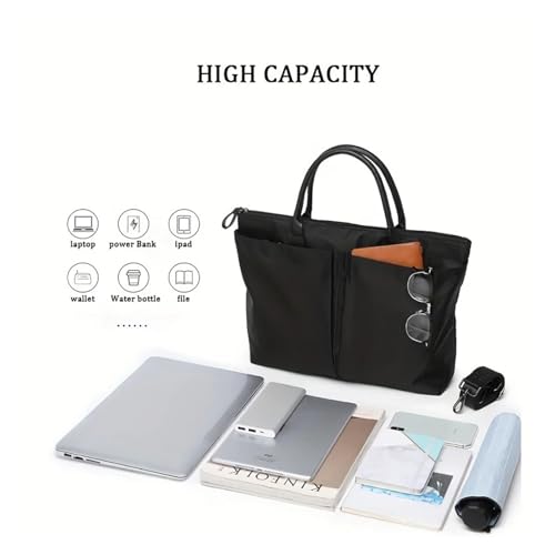 GUMMMY Women business briefcase tote bag office female messenger bag simple and versatile casual portable shoulder bag3