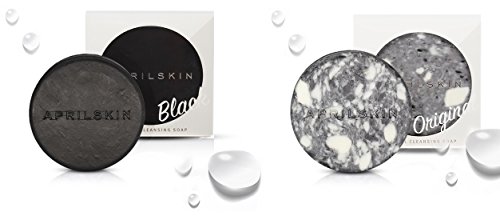 [April Skin] Signature Soap Set (Original+Black)