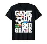 Soccer Game On 2nd Grade Back To School Cute Sports Boys T-Shirt