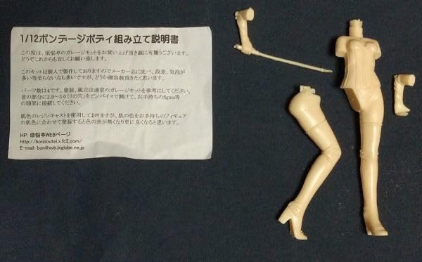 Amazon.co.jp: 煩悩亭 ボンテージボディ 1/12 ガレージキット レジン