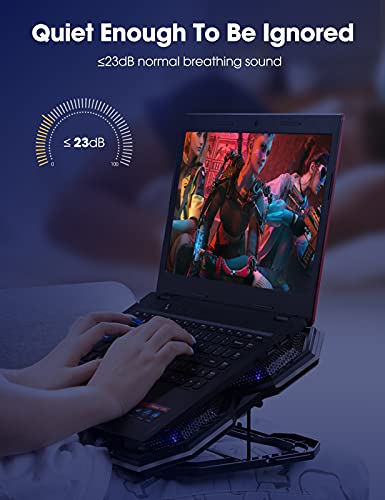RGB-Laptop-Cooling-Pad-Gaming-Laptop-Cooling-Stand-with-6-Quiet-Cooling-Fans-6-Height-Adjustable-and-Dual-USB-Ports-for-11-16Inch-Laptops-Extra-iPadPhone-Stand