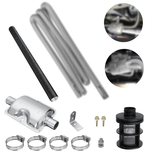 CATOR Lot De 2 Raccords Coudés Inox 24mm - Tuyau Échappement Chauffage Diesel Générateur