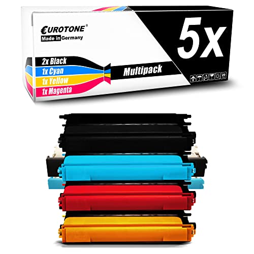Toner Brother TN-135 Eurotone lot 5 évitez les pannes d'encre sur MFC9440 MFC9450 MFC9840