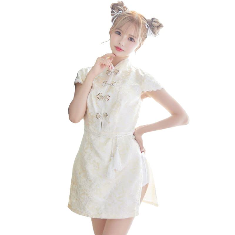 Amazon.co.jp: [LoveRich] 2点セット 龍柄 チャイナドレス