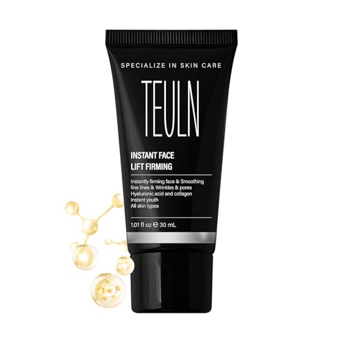 TEULN Instant Face Lift Cream,Instant Face Tightener, Anti-Aging Neck Cream for Firming &...