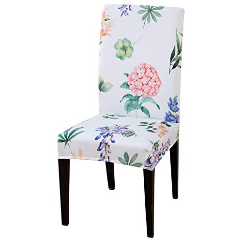 YUENA CARE Dining Chair Slipcovers Parsons Chair Covers Dining Room Chair Slipcover Stretchable Chair Cover Protector for Holiday Banquet Home Party Hotel Wedding Ceremony #6 One Size