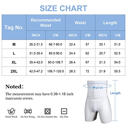 Aieoe Compression Briefs For Men Stomach Slimming Body Shaper High Waist Slimming Shapewear For Tummy Control #TOP1