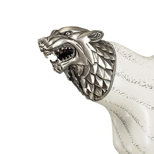 Handmade Wooden Walking Cane For Men And Women Fashionable - White Direwolf - Cool Wolf Head Cane #TOP6