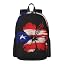 Puerto Rican Flag Hibiscus Floral