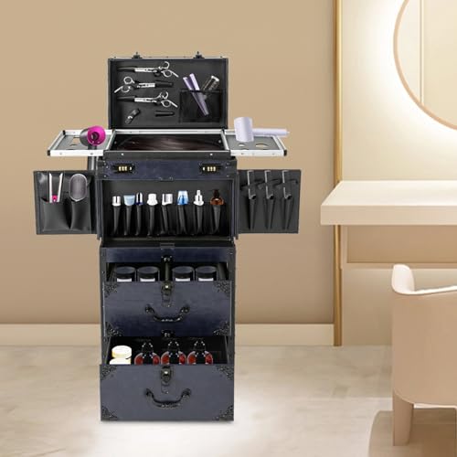 Mallette de maquillage professionnelle à roulettes pour vos déplacements - 6