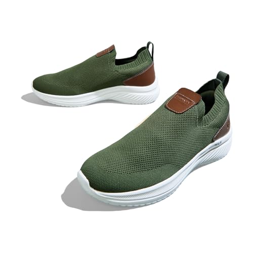 Image of Neeman's Ease Walk Neo Slip-Ons for Men | Lightweight, Breathable & Cushioned Walking Shoes | Easy Slip-in Design for Everyday Comfort & Style