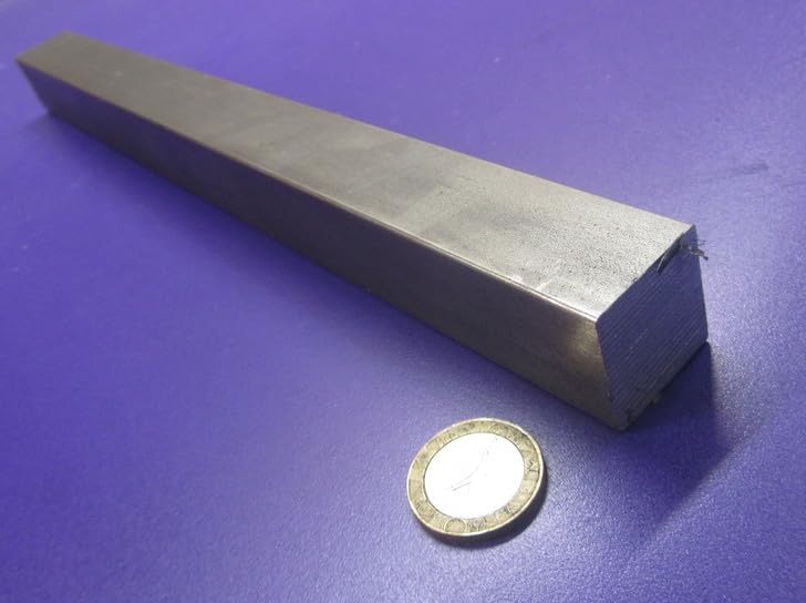 1045 Carbon Steel Flat Bar 1.00" Thickness x 1.00" Width x 1 Foot Length 1 Piece