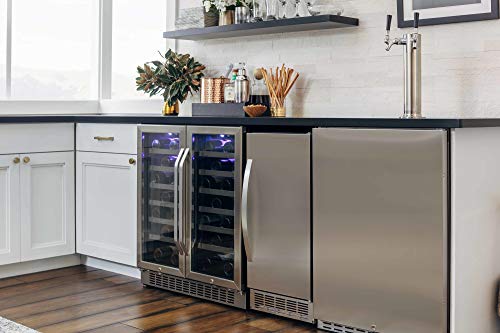 Edgestar Ib450Ssp 50 Lb. 15 Inch Wide Undercounter Clear Ice Maker With Drain Pump #TOP6