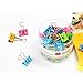 40 Piezas Pinzas Oficina Piezas FoldBack Binder Clips Paper Metal Clamps en colores variados Para oficina, hogar, manualidades, fotos(19mm)
