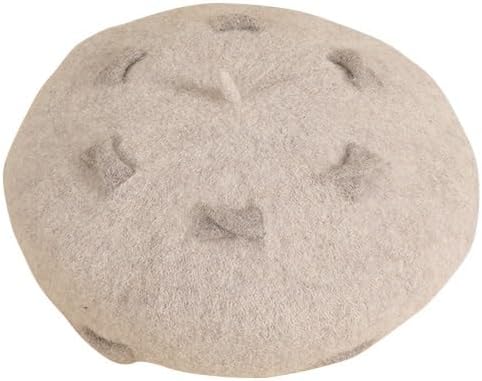 Winter Warm Wool Knitted Cap Outdoor Casual Women's Beret
